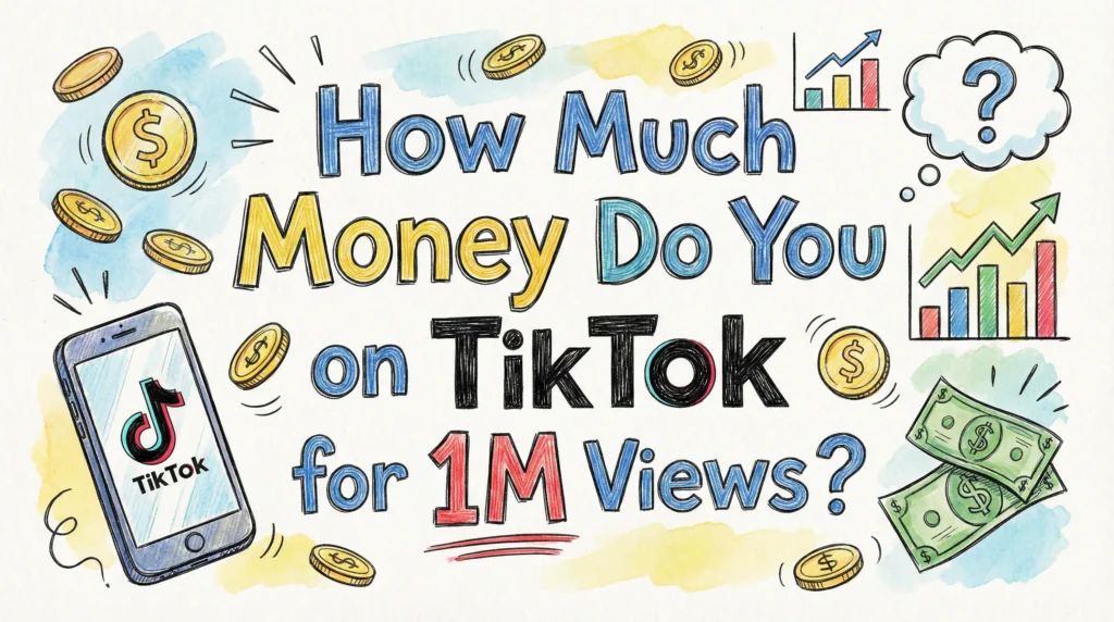 How Much Money Do You For 1M views